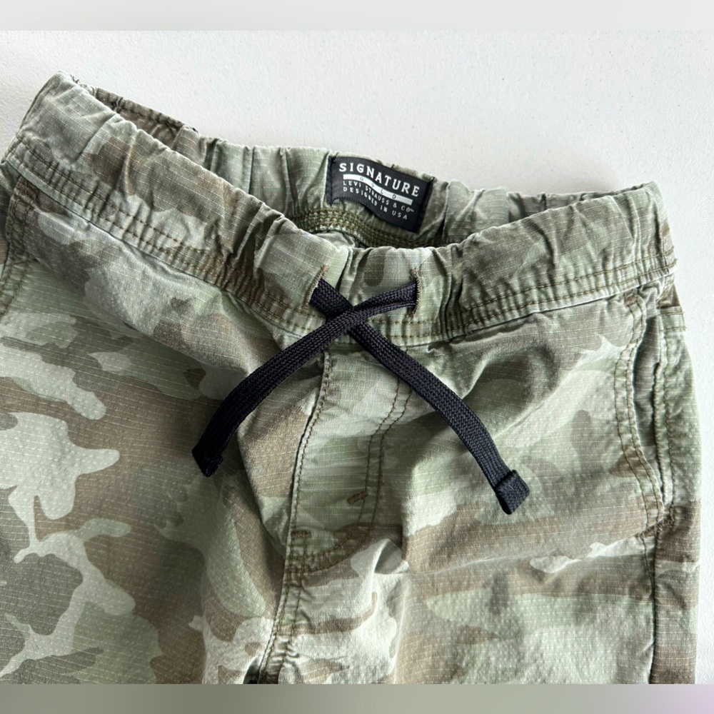 Boy’s thin flexible cargo joggers, size 14 - Picture 4 of 11